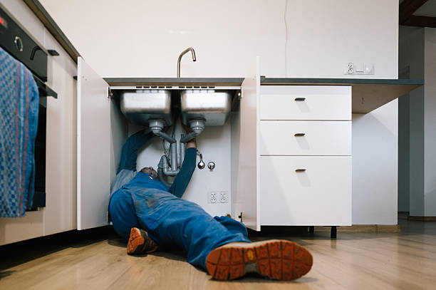 Professional Drain Cleaning technician working in Mililani, HI